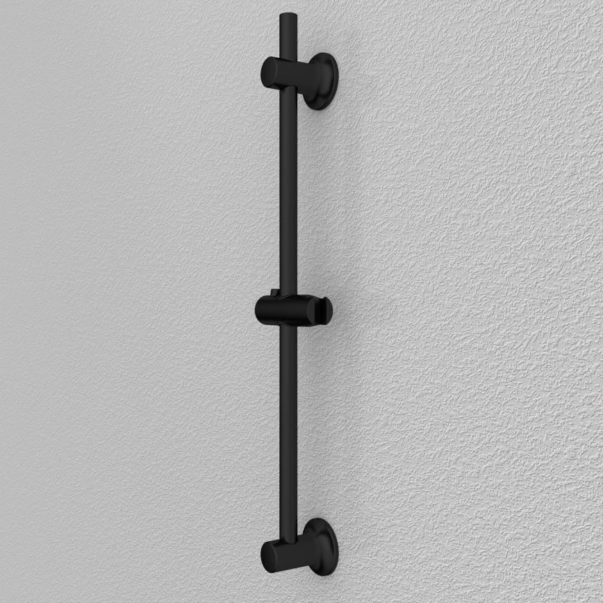 WENKO 25463100 - Zuhanyrúd LIBERTÀ 70 cm fekete
