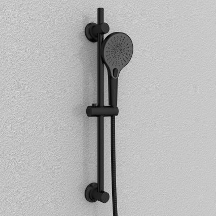 WENKO 25463100 - Zuhanyrúd LIBERTÀ 70 cm fekete