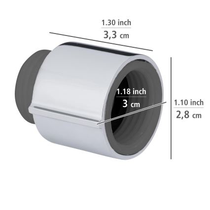 WENKO 25480100 – WATERSAVING SYSTEM szabályozó, ezüstszínű