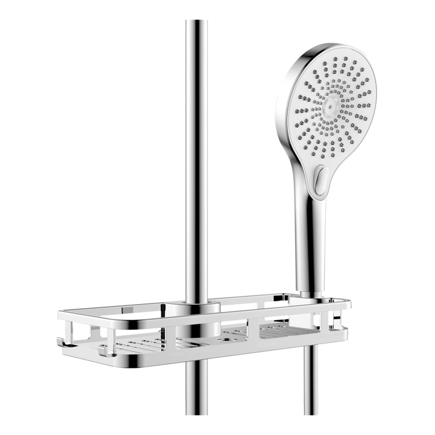 WENKO 25490100 - LIBERTÀ polc 28,5x11,5 cm fényes króm