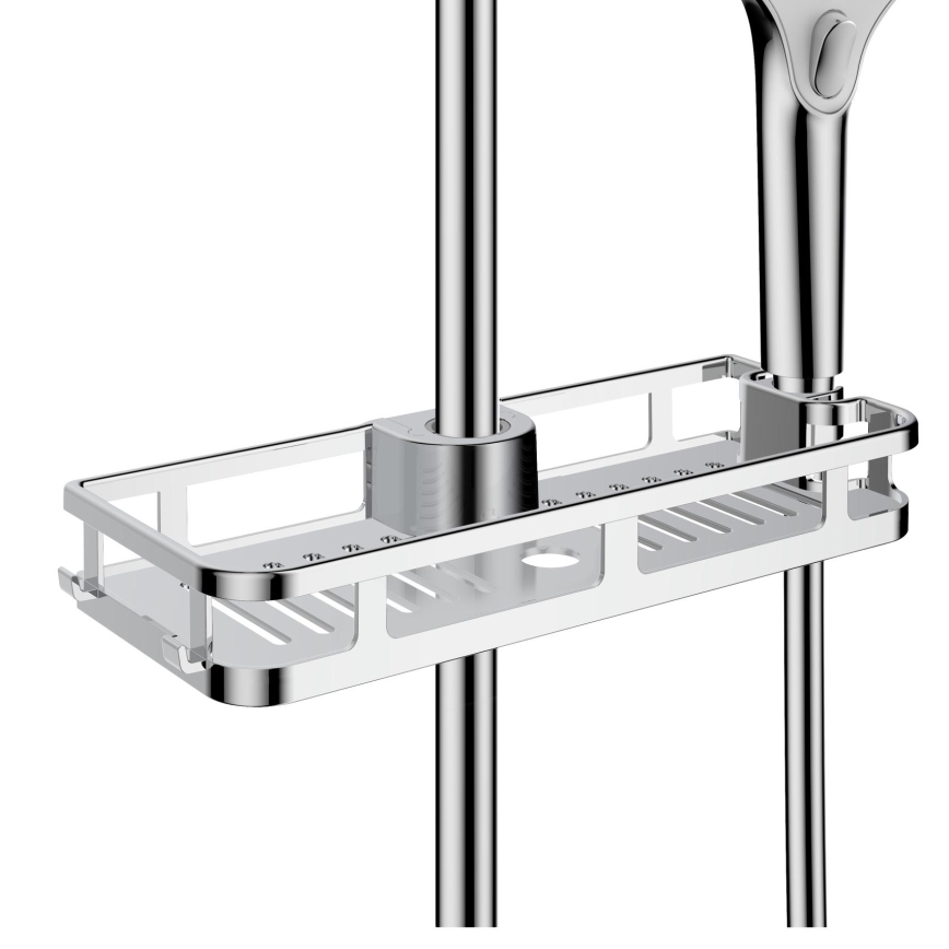 WENKO 25490100 - LIBERTÀ polc 28,5x11,5 cm fényes króm