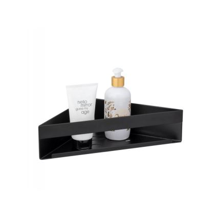 WENKO 25558100-GENOVA polc 36x17 cm fekete