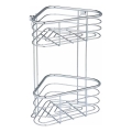 WENKO 25569100-Sarokpolc TRESTINA 25x35 cm rozsdamentes acél/ezüst