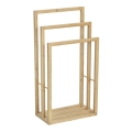 WENKO 25629100 - BAMBUSA törölközőtartó állvány 42,5x82 cm barna