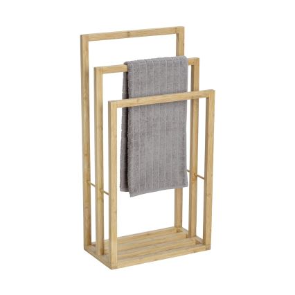 WENKO 25629100 - BAMBUSA törölközőtartó állvány 42,5x82 cm barna