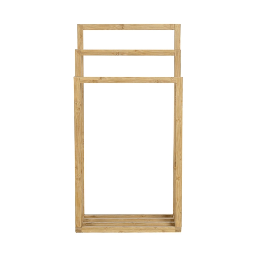 WENKO 25629100 - BAMBUSA törölközőtartó állvány 42,5x82 cm barna