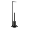 WENKO 25675100 - FERLA WC-szett, 18 x 69,5 cm, fekete