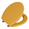 WENKO 25792100 - PRIMA WC-ülőke 37x41 cm sárga/ezüst