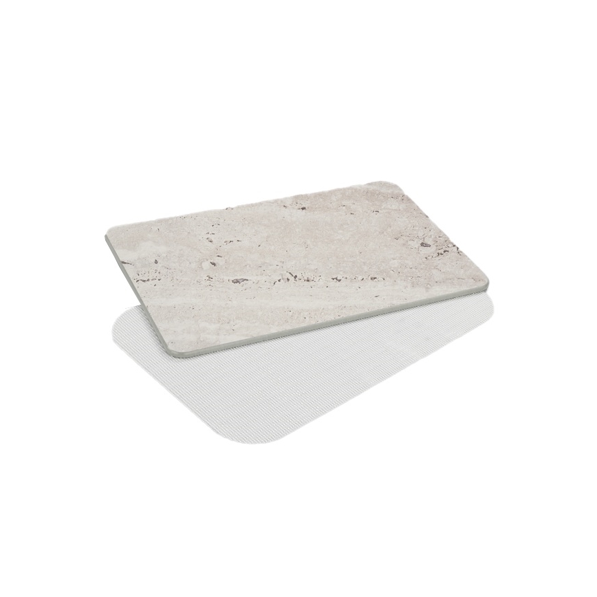 WENKO 25964100 - PUNA fürdőszőnyeg 39x60 cm szürke