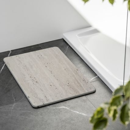 WENKO 25964100 - PUNA fürdőszőnyeg 39x60 cm szürke