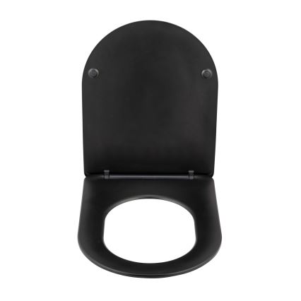 WENKO 26029100 - WC-ülőke GALATI 46x36 cm fekete