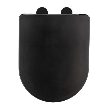WENKO 26029100 - WC-ülőke GALATI 46x36 cm fekete
