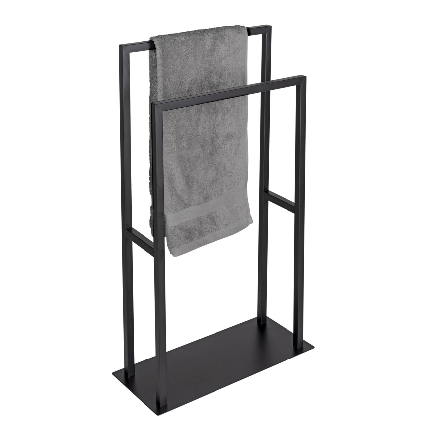 WENKO 26056100 - Törölközőállvány RIVALTA 46x80 cm rozsdamentes acél/fekete