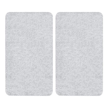 WENKO 2712663100 - Fedőlap 30x52 cm átlátszó/szürke