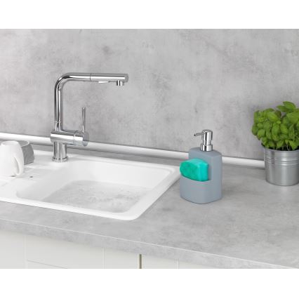 WENKO 3620116100 - Szappanadagoló FESTIVAL 10x18 cm szürke