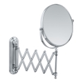 WENKO 3656241100 - Kozmetikai tükör TELESCOPE DELUXE 23x38 cm fényes króm