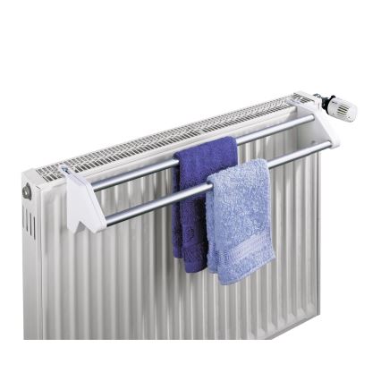 WENKO 3702100 - Akasztó 13x11,5 cm ezüst/fehér