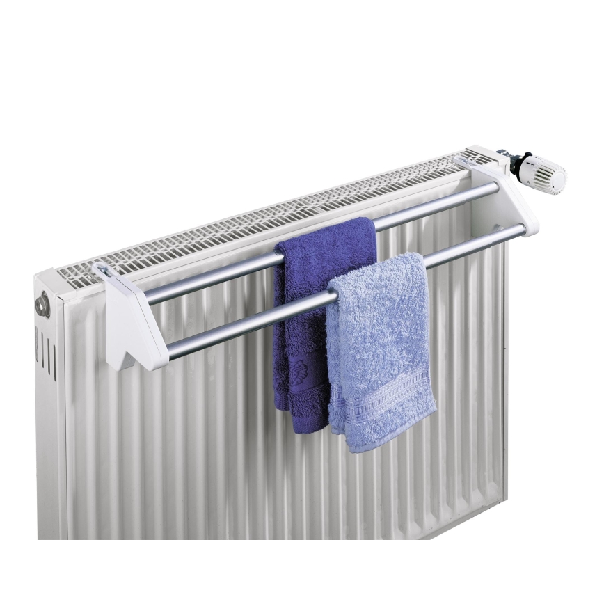 WENKO 3702100 - Akasztó 13x11,5 cm ezüst/fehér