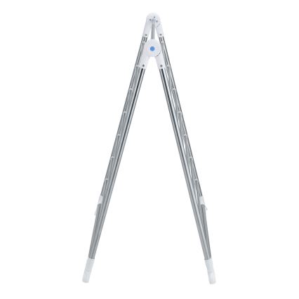 WENKO 3772020100 - PROFI szárítóállvány 65x150 cm rozsdamentes acél/ezüst/fehér