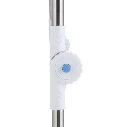 WENKO 3772020100 - PROFI szárítóállvány 65x150 cm rozsdamentes acél/ezüst/fehér