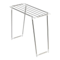 WENKO 3774020100 - Ruhaszárító PROFI SINGLE 87x79 cm rozsdamentes acél/ezüst/fehér