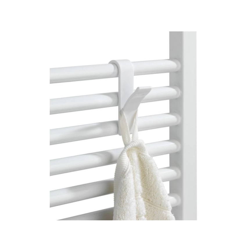 WENKO 4468160100-Kampók 2,5x10,5 cm fehér