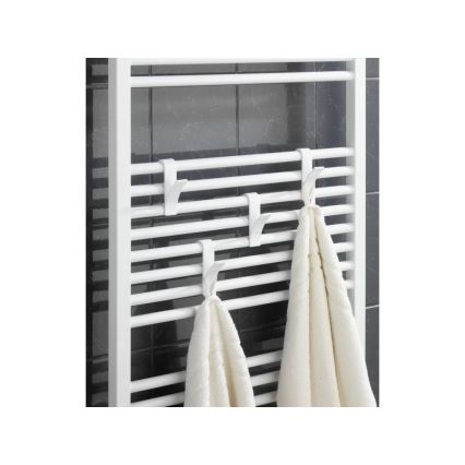 WENKO 4468160100-Kampók 2,5x10,5 cm fehér