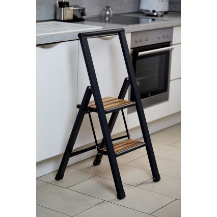 WENKO 50482100 - ALU-DESIGN fellépő 44x101 cm fekete