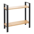 WENKO 53029100 - LOU polc 32x33 cm fekete/barna