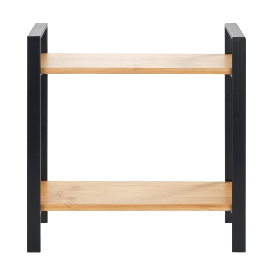 WENKO 53029100 - LOU polc 32x33 cm fekete/barna