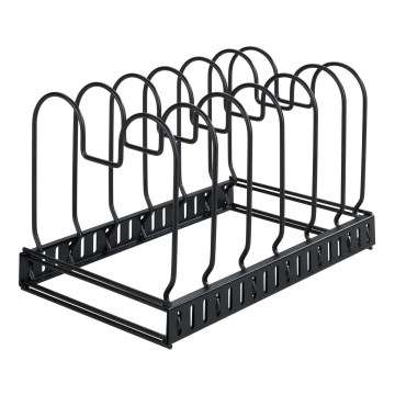 WENKO 53149100 - Fedőtartó és serpenyőtartó 18x18 cm fekete