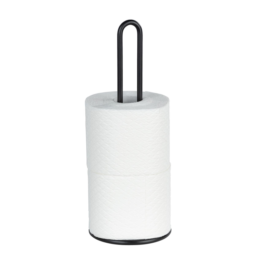 WENKO 53256100 - Papírtörlő-tartó 12,5x32,5 cm fekete