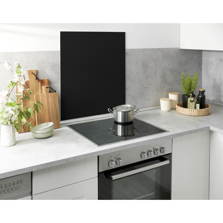 WENKO 53881100 - BLACK zuhanyfal 60x70 cm, fekete