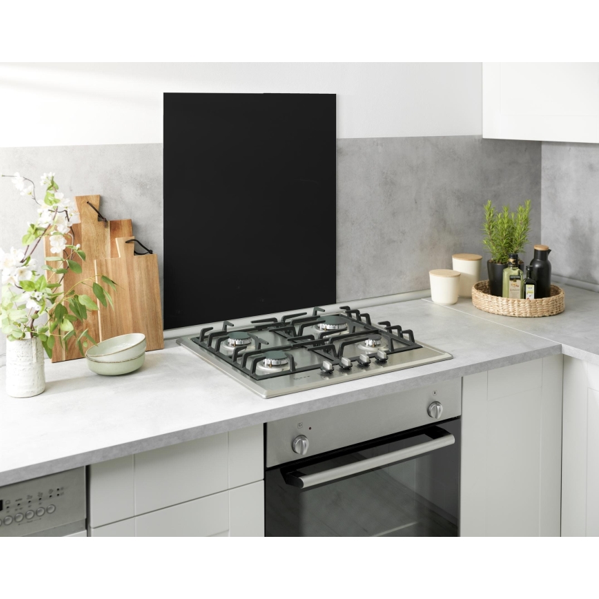 WENKO 53881100 - BLACK zuhanyfal 60x70 cm, fekete