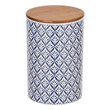 WENKO 54096100 - LORCA tárolódoboz 12,5x18,5 cm színes/barna/szürke