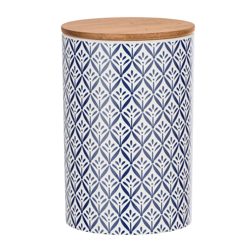 WENKO 54096100 - LORCA tárolódoboz 12,5x18,5 cm színes/barna/szürke