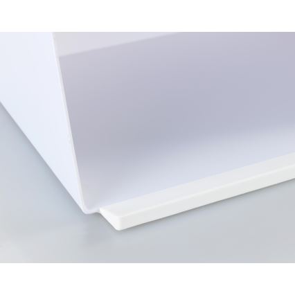 WENKO 54099100 - KUBO kenyértartó 35x26,5 cm fehér/barna