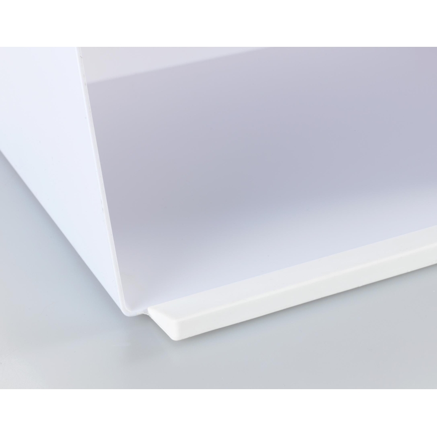 WENKO 54099100 - KUBO kenyértartó 35x26,5 cm fehér/barna