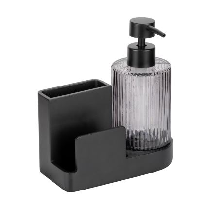 WENKO 54654100 - PINA rendszerező 16x17 cm fekete