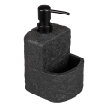 WENKO 54667100 - Szappanadagoló FESTIVAL 10,5x18 cm fekete