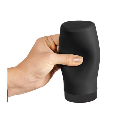 WENKO 54675100 - Szappanadagoló EASY SQUEEZ-E 6x14 cm fekete