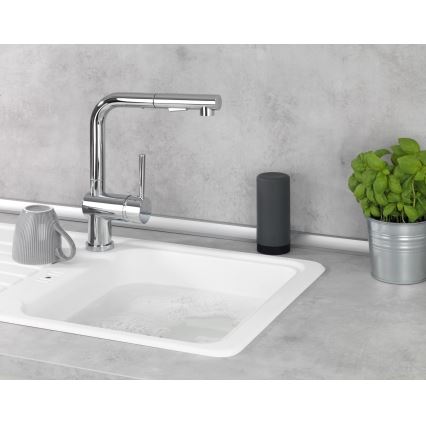 WENKO 54680100 - EASY SQUEEZ-E adagoló 6x14 cm szürke/fekete