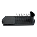 WENKO 54767100 - Csepegtetőtálca BASIC 47,5x26,5 cm fekete