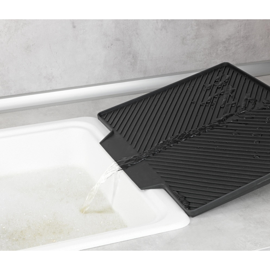 WENKO 54771100 - NELIA edényszárító 34x40 cm fekete