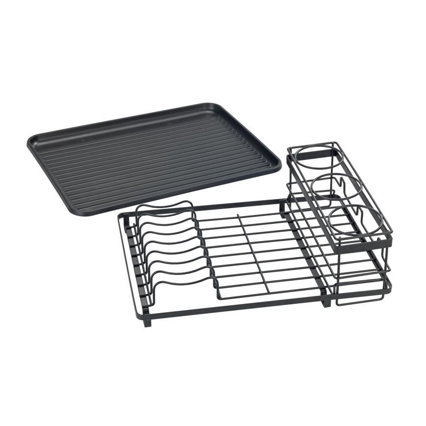 WENKO 54798100 - AMY edénycsepegtető 42,5x31,5 cm fekete