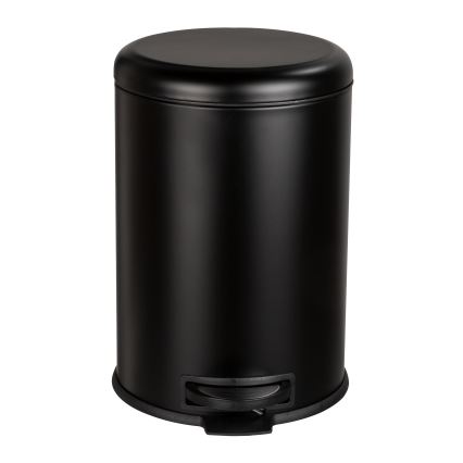 WENKO 54913100 - LEMAN szemetesvödör 25×38 cm, fekete