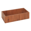 WENKO 54943100 - Tárolódoboz MERA 30x15 cm barna