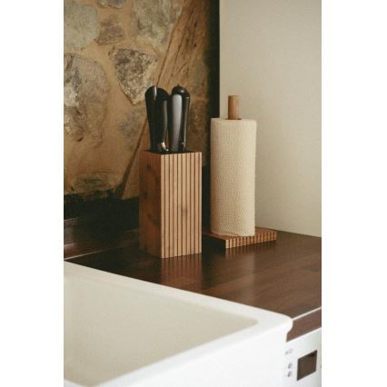 WENKO 54946100 - MERA tekercstartó 15x33 cm barna