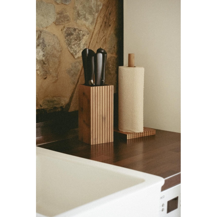 WENKO 54946100 - MERA tekercstartó 15x33 cm barna