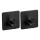 WENKO 55009100-Kampó BLACK OUTDOOR KITCHEN 4,5x4,5 cm rozsdamentes acél/fekete